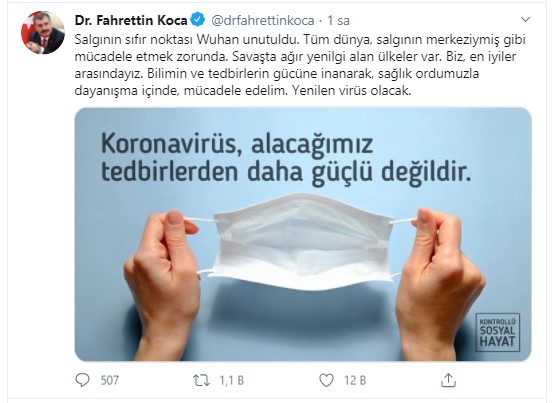 Bakan Koca 3 fotoğrafla uyardı!